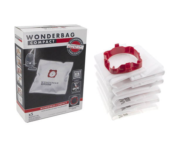 

Набор мешков Wonderbag Compact для пылесосов Rowenta (5 шт) - WB305140