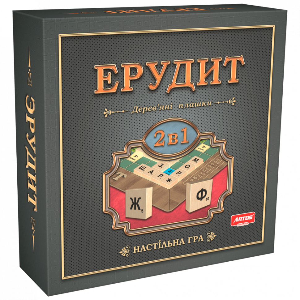 

Настольная игра Эрудит 0987 деревянная