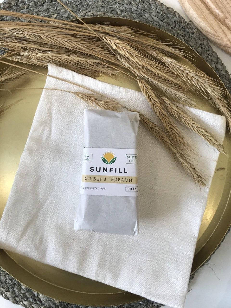 

Хлебцы с грибами Sunfill 100 г