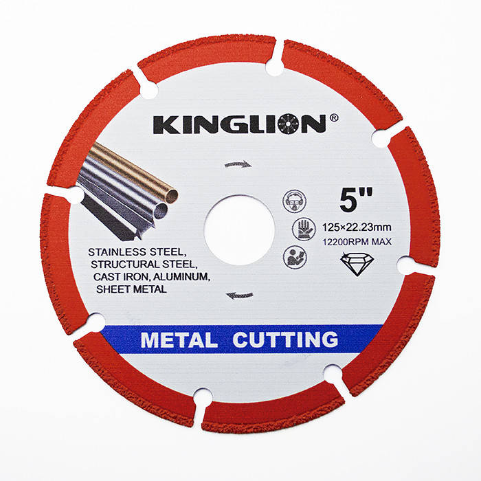 

Алмазный диск по металлу Kinglion 125 х 22,2 Metal
