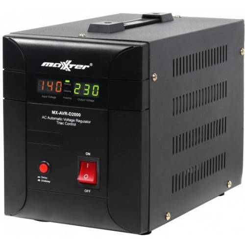 

Симисторный Стабилизатор Maxxter MX-AVR-D1000-01 600Вт