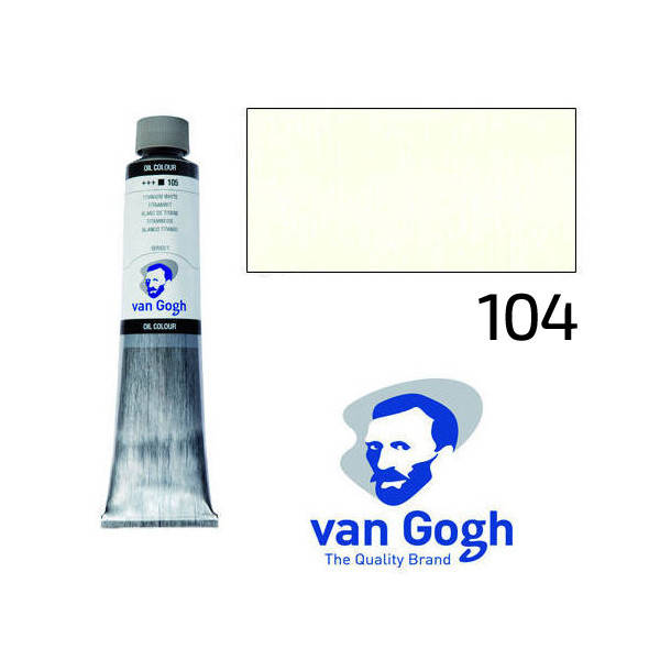 

Краска масляная Van Gogh (104) Белила цинковые, 200 мл, Royal Talens