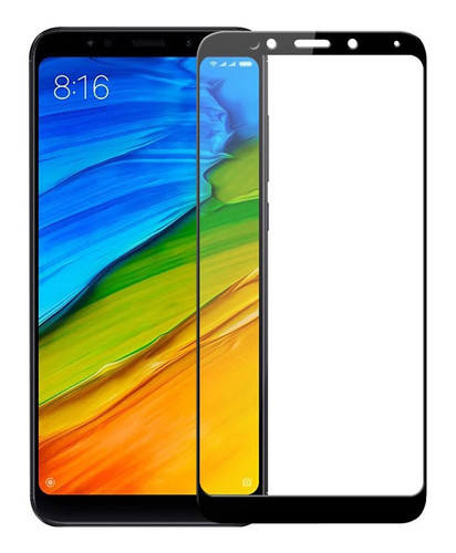 

Защитное стекло для Xiaomi Redmi 5 на весь экран 5д стекло на телефон сяоми редми 5 черное NFD, Черный