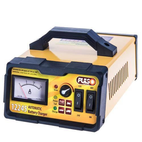 

Автоматическое импульсное зарядное устройство 15А 12-24В - PULSO BC-12245