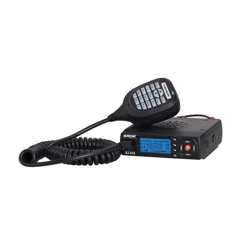 

Рация автомобильная Baojie BJ-218, VHF/UHF, 5/10/25W, 256ch, FM радио, дальность до 30км! ОРИГИНАЛ