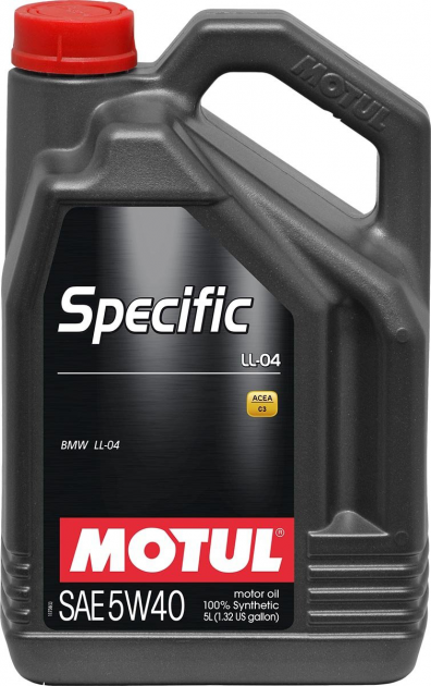 

Motul SPECIFIC LL-04 5W-40 5 л. (101274)