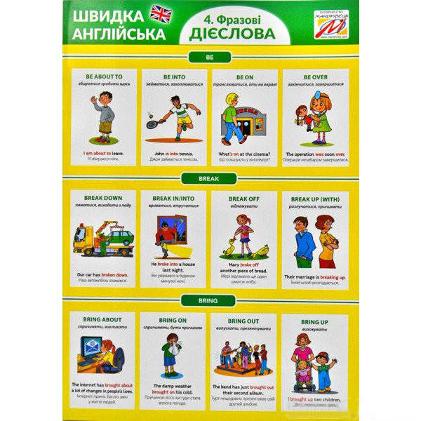 

Швидка англійська 4. Фразові дієслова