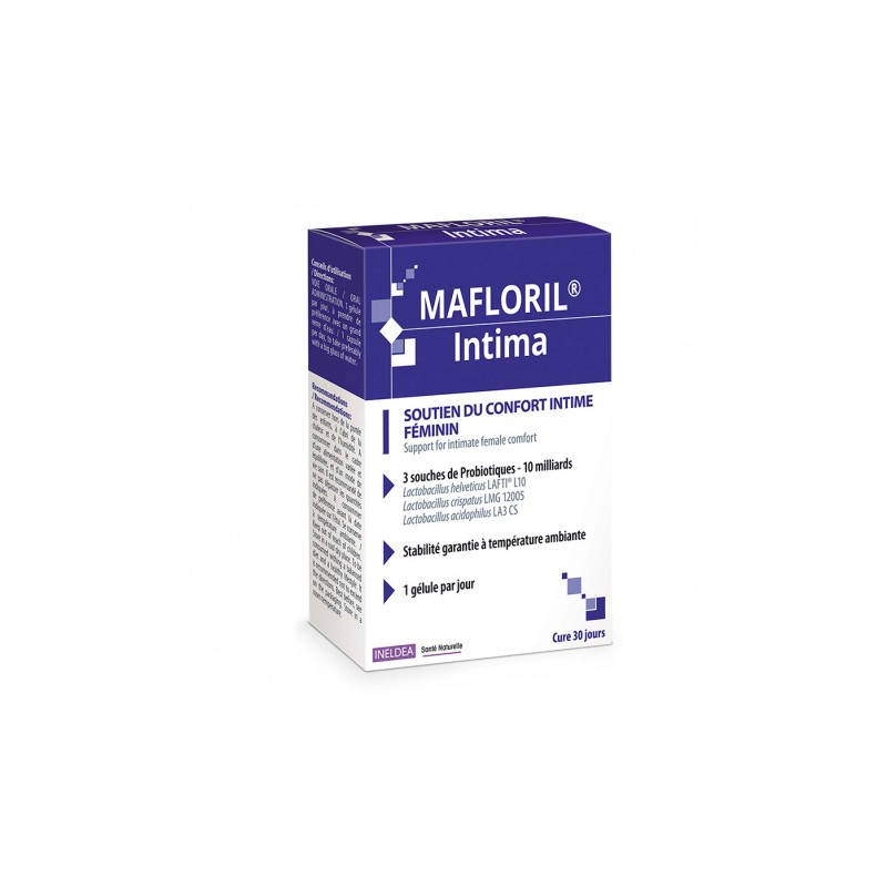 

Мафлорил Интима – пробиотик для интимной флоры Sante Naturelle, 30 капсул