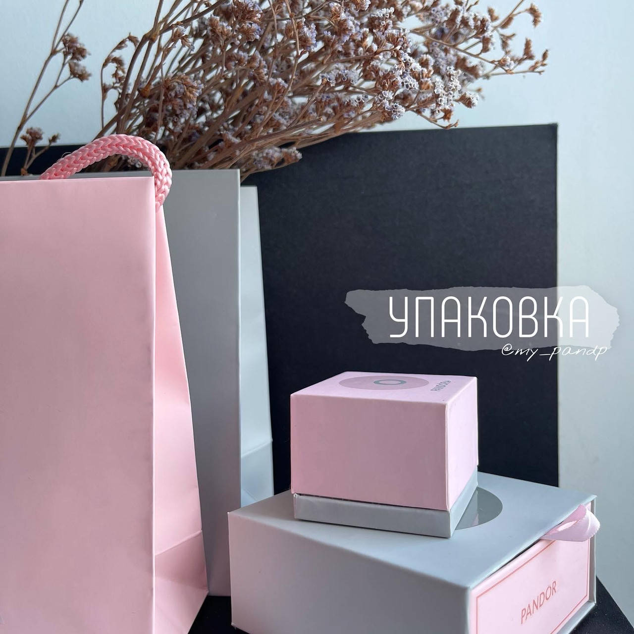

Фирменная упаковка Pandora фирменная коробка пакет