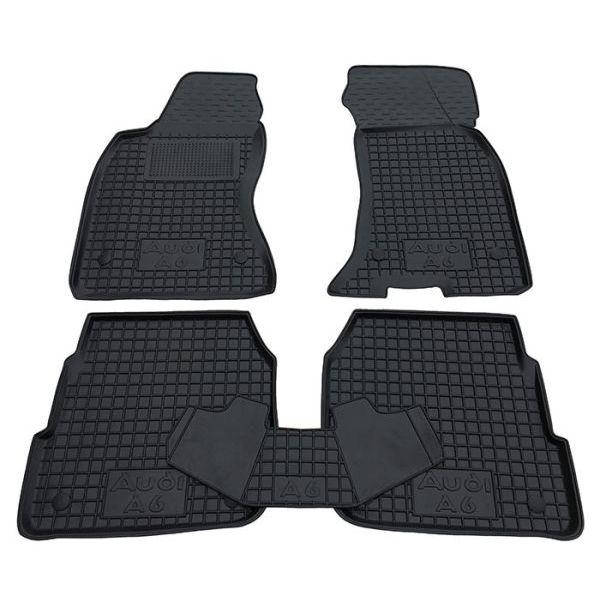 

Резиновые коврики в салон Audi A6 (C5) 1998-2005, Черный