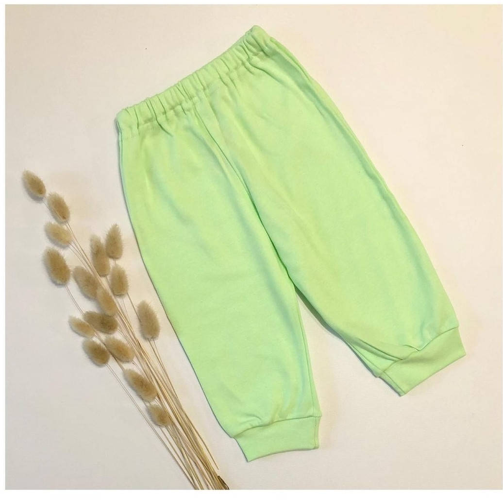 

Штанці на манжетах, в тканині інтерлок, 80 розмір