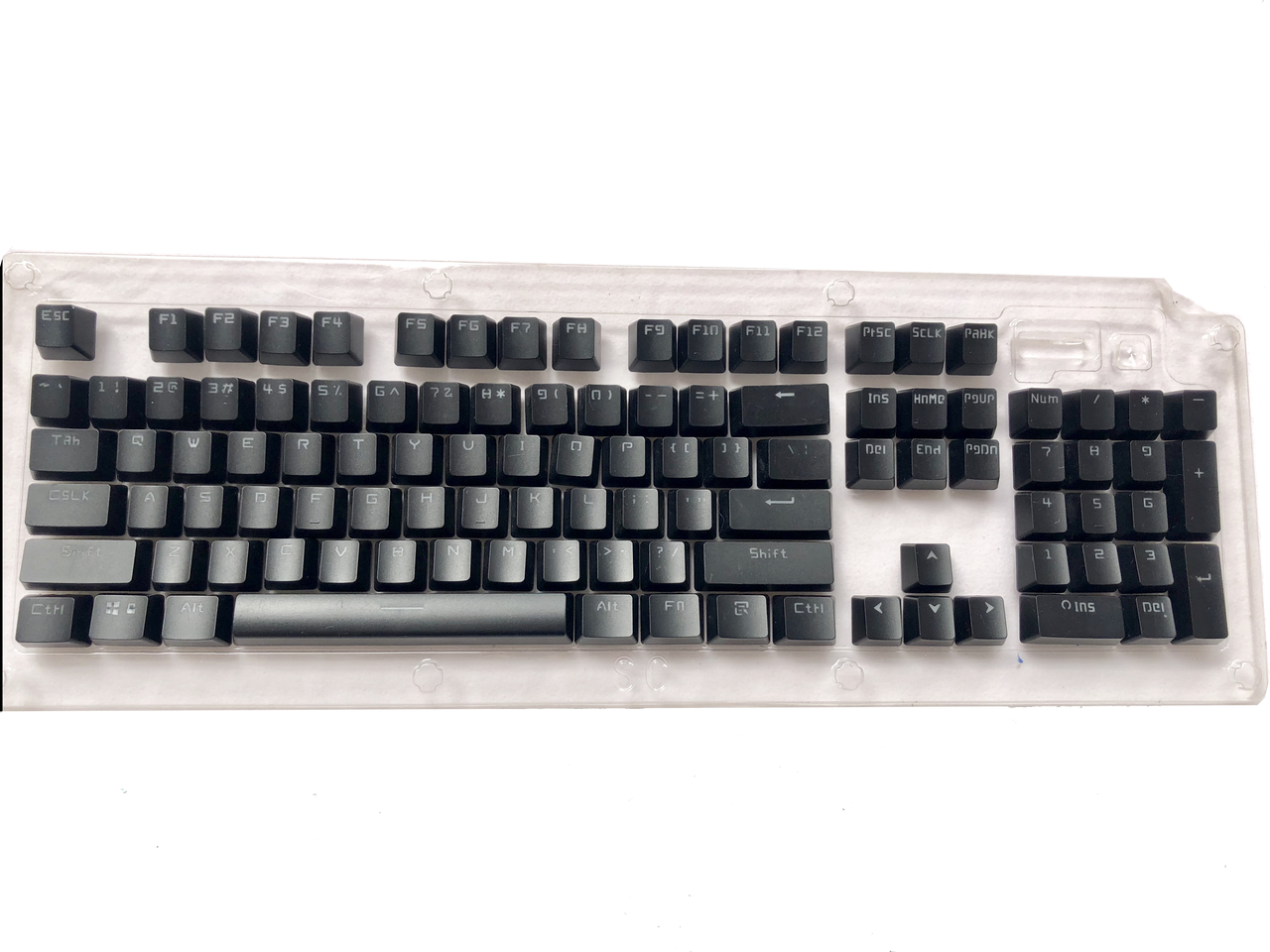 

Кейкапы клавиши кнопки для механических клавиатур Cherry MX,Gateron, Outemu, Kailh Чёрный