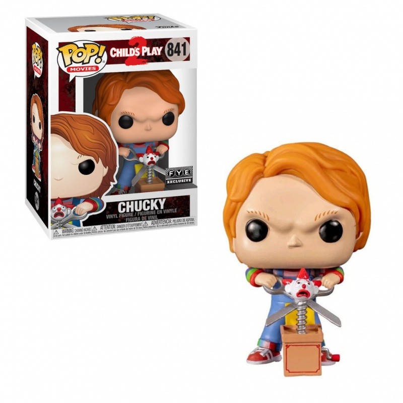 

Funko POP! Vinyl: Horror: Chucky w/Buddy & Giant Scissors (Exc) 44836