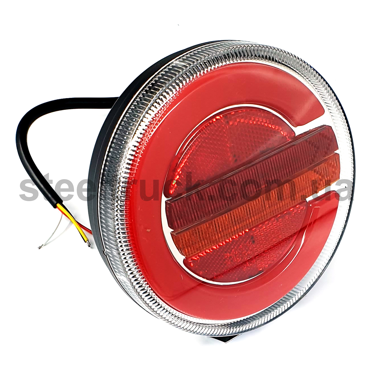 

Фонарь задний комбинированный, 10-30V 140х38 мм, круглый, LED, правый (FERZE)