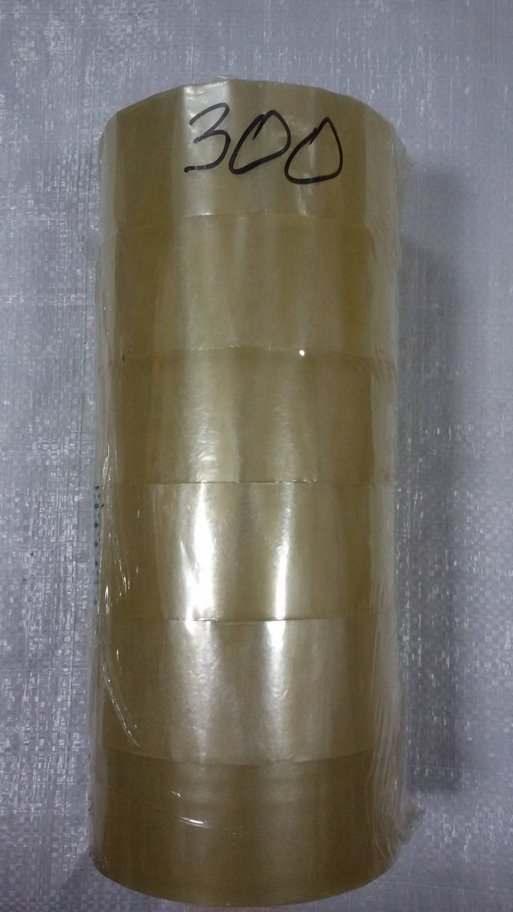 

Скотч упаковочный прозрачный 300м, фасовка по 6 шт.