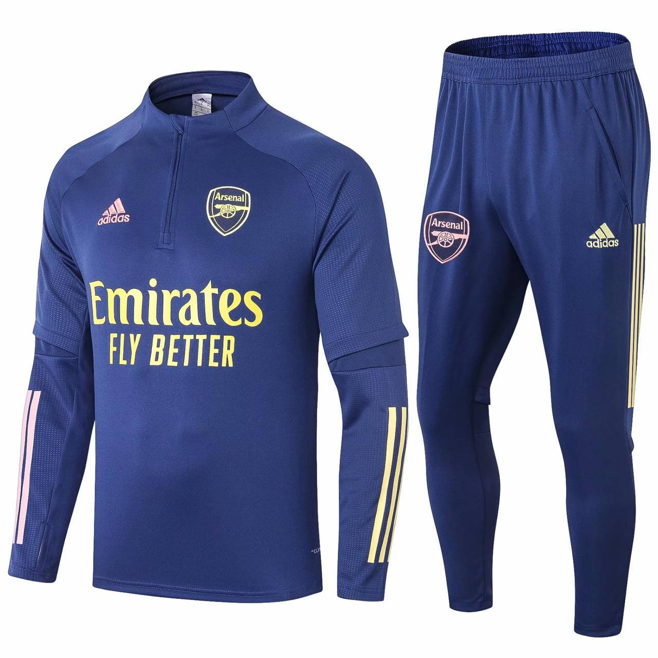 

Тренировочный костюм Арсенал Adidas 2020/21 blue M, Синий