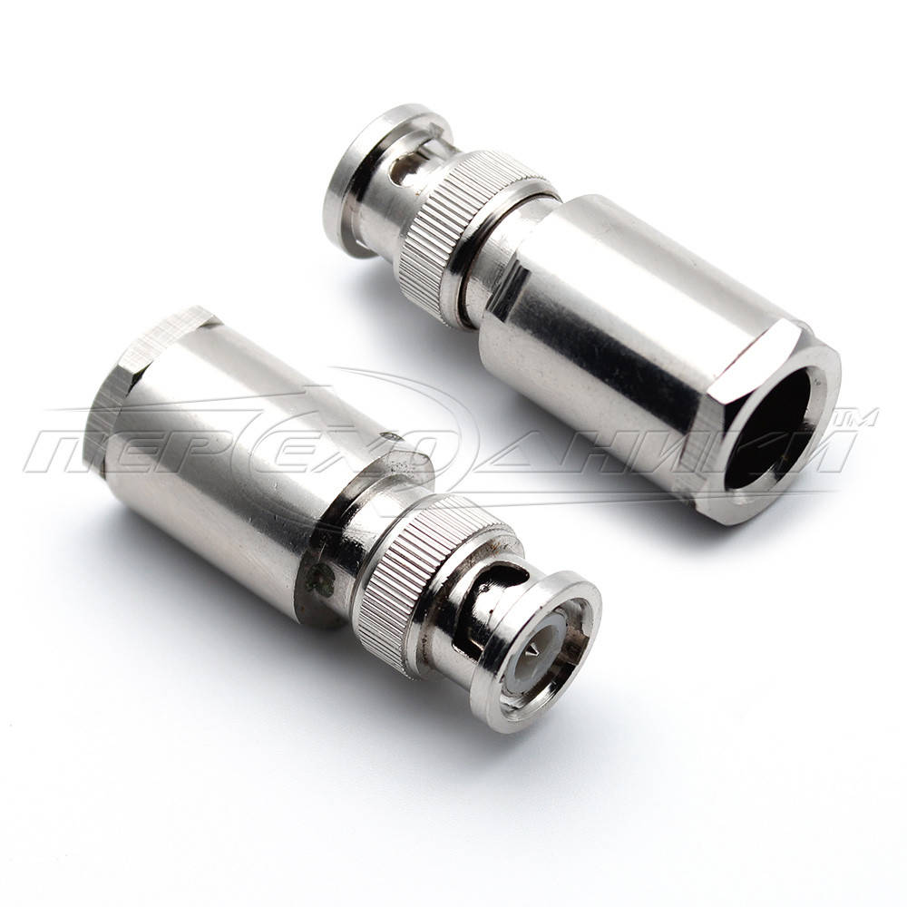 

Разъем штекер BNC под кабель RG-213, Clamp/Solder (зажим/пайку)