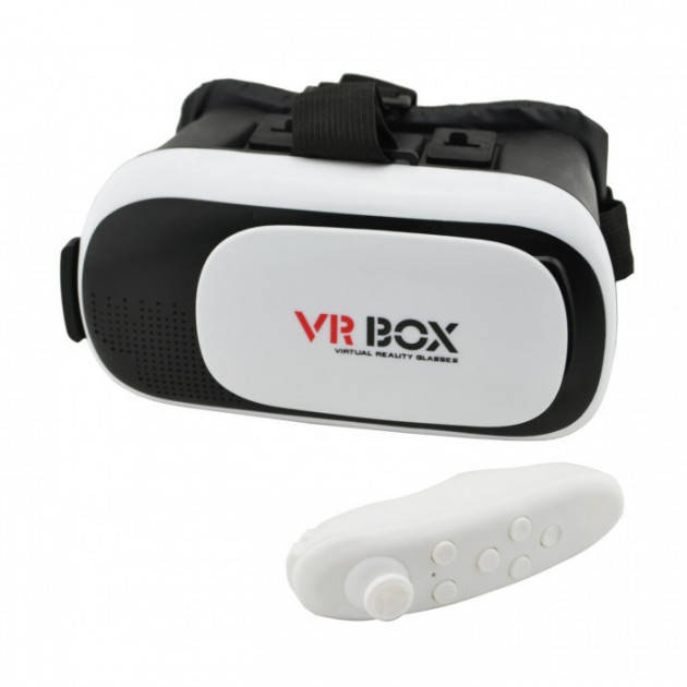 

3D очки віртуальної реальності з пультом VR BOX, Белый