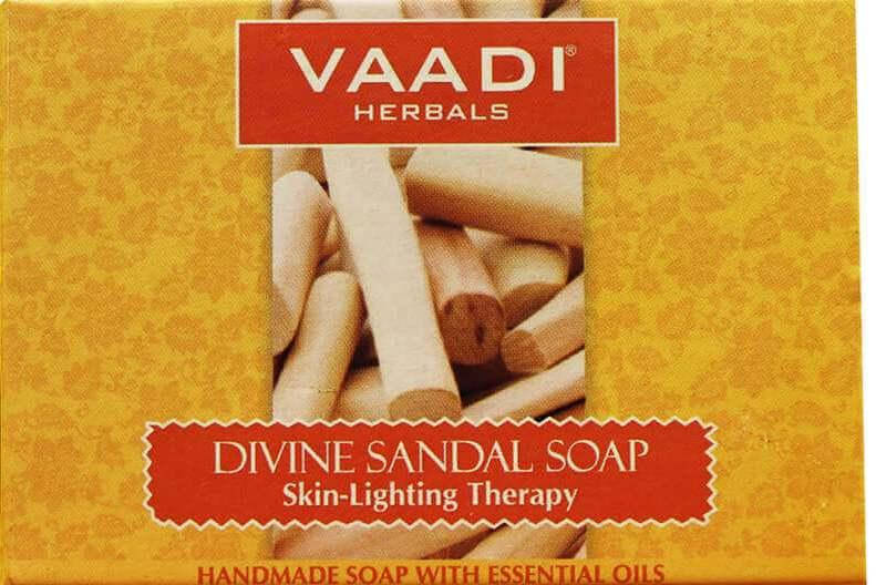 

Мыло аюрведическое Сандал и куркума, Vaadi Herbal, 75г