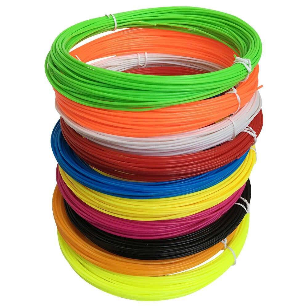 

ПЛА PLA пластик нити для 3D ручки 10м Разные Цвета! Salee