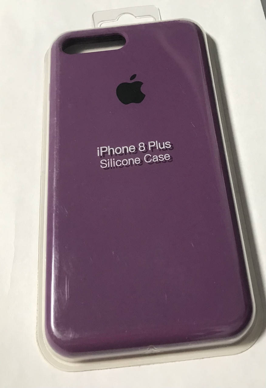 

Чехол силиконовый для Айфона 8 плюс.Силиконовый чехол на IPhone 7/8 Plus, Сиреневый