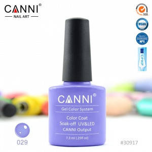 

Гель-лак CANNI № 029 (темно-лавандовый)