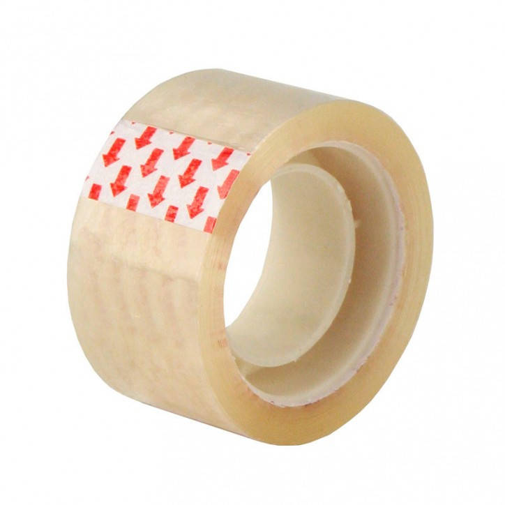 

Лента клейкая канцелярская 24 мм 20 ярд 40 мкм, Прозрачный