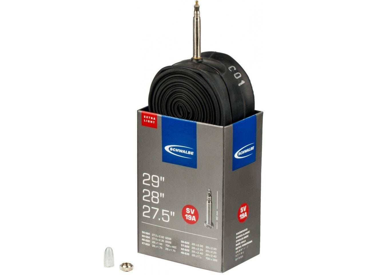 

Камера 27,5" 28" 29" Schwalbe SV 19A Extralight Presta
