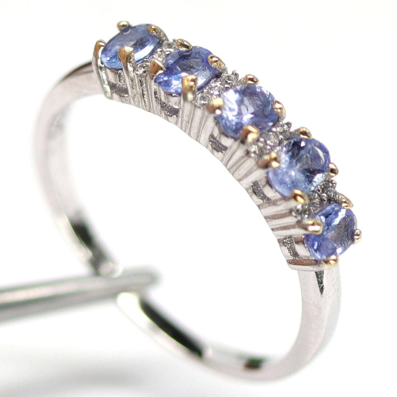 

Срібна каблучка 925 з натуральним танзанітом (NATURAL BLUE TANZANITE) 18,75р.