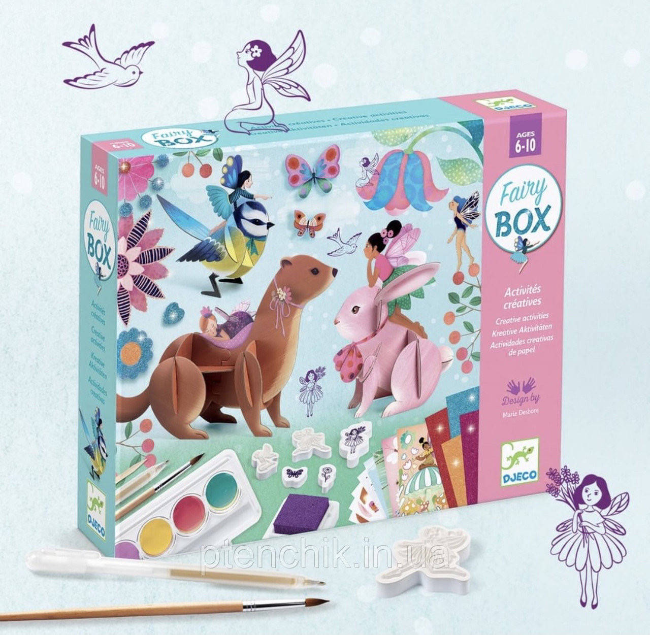 

DJECO набор для творчества Fairy Box "Волшебная коробка»
