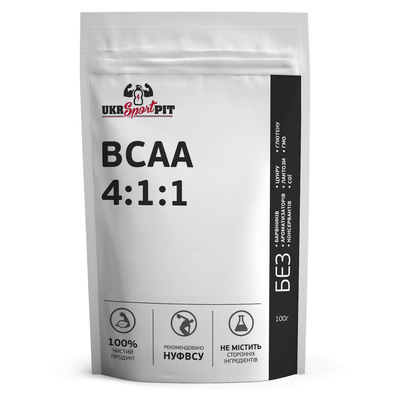 

BCAA 4:1:1 (микропомол, в чистом виде) 100 г
