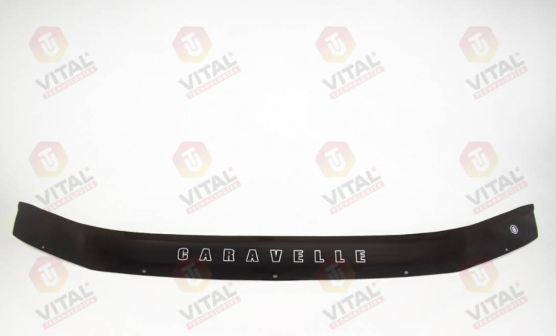 

Дефлектор капота VT52 (мухобойка) Volkswagen VW T4 1998-2003 косые фары, Vip Tuning, VW08