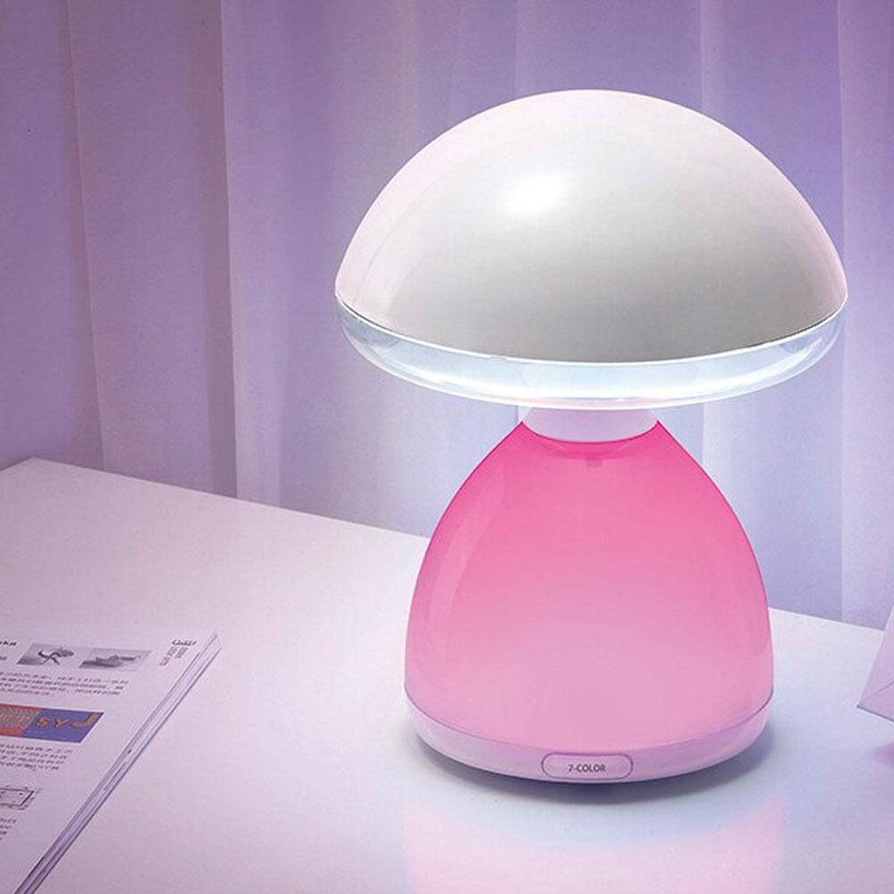 

Ночник LED USB 7 colors Светильник Гриб Мягкий лед ночник 7 цветов