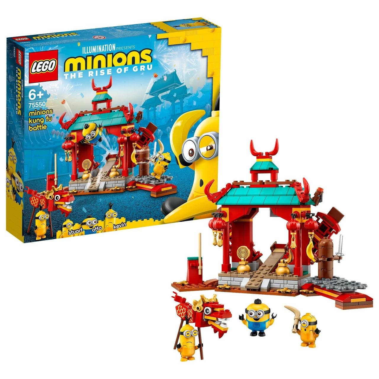 

Конструктор LEGO Minions Соревнования миньонов в кунгфу (75550)