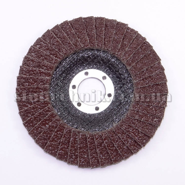 

Круг лепестковый торцевой конический КЛТ 125х22,2 Р24 СИБРТЕХ (74082) электрокорунд