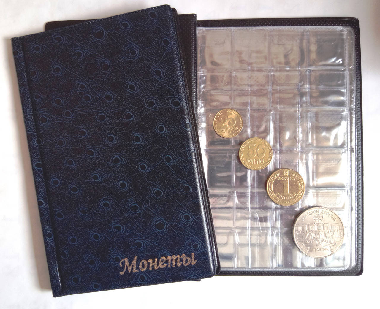 

Альбом для монет Mикс 132 ячейки