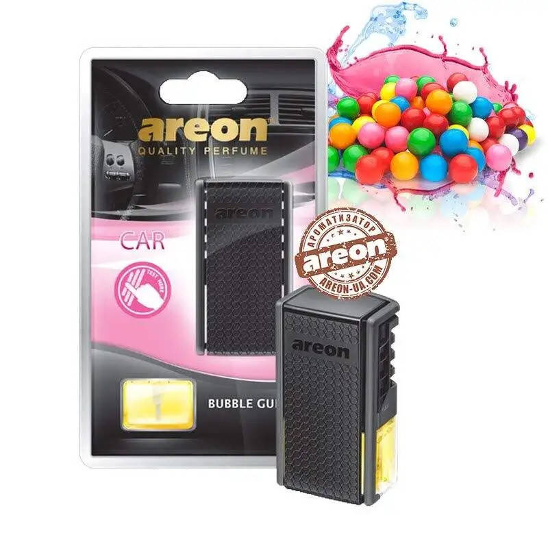 

Ароматизатор Areon (Освежитель воздуха в машину) "CAR" - жидкий на обдув_Bubble Gum