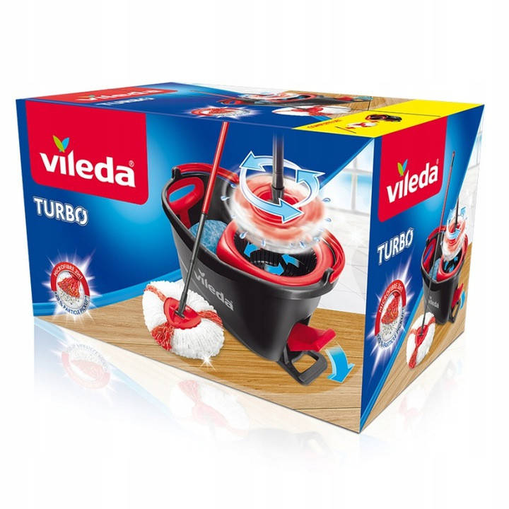 

Набор для уборки швабра+ведро Vileda Easy Wring&Clean Turbo