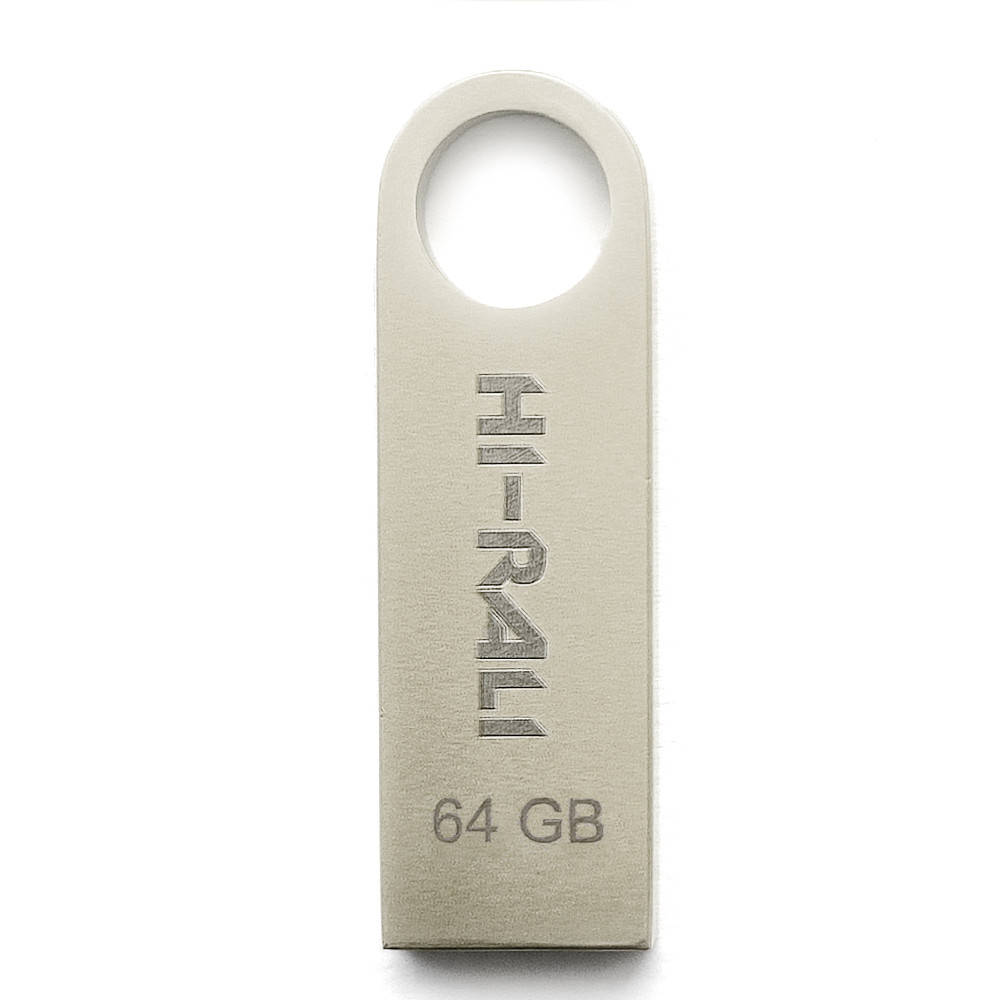 

Флеш-накопитель USB 64GB Hi-Rali Shuttle Series Silver (HI-64GBSHSL)