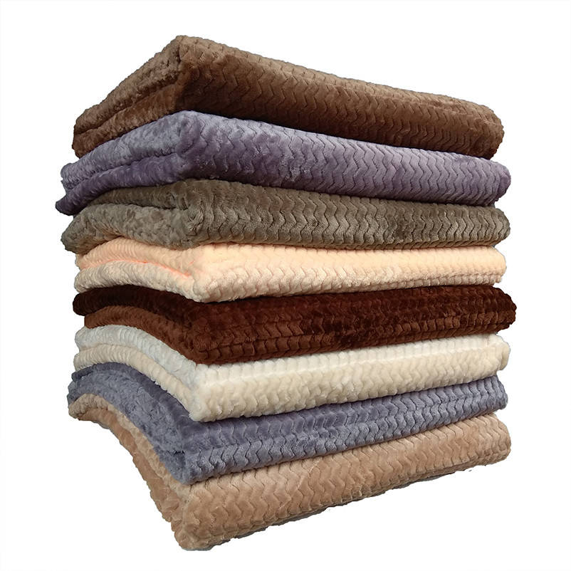 

Покрывало плед велюровое зигзаги полуторное односпальное 150*200 однотонные, Разные цвета