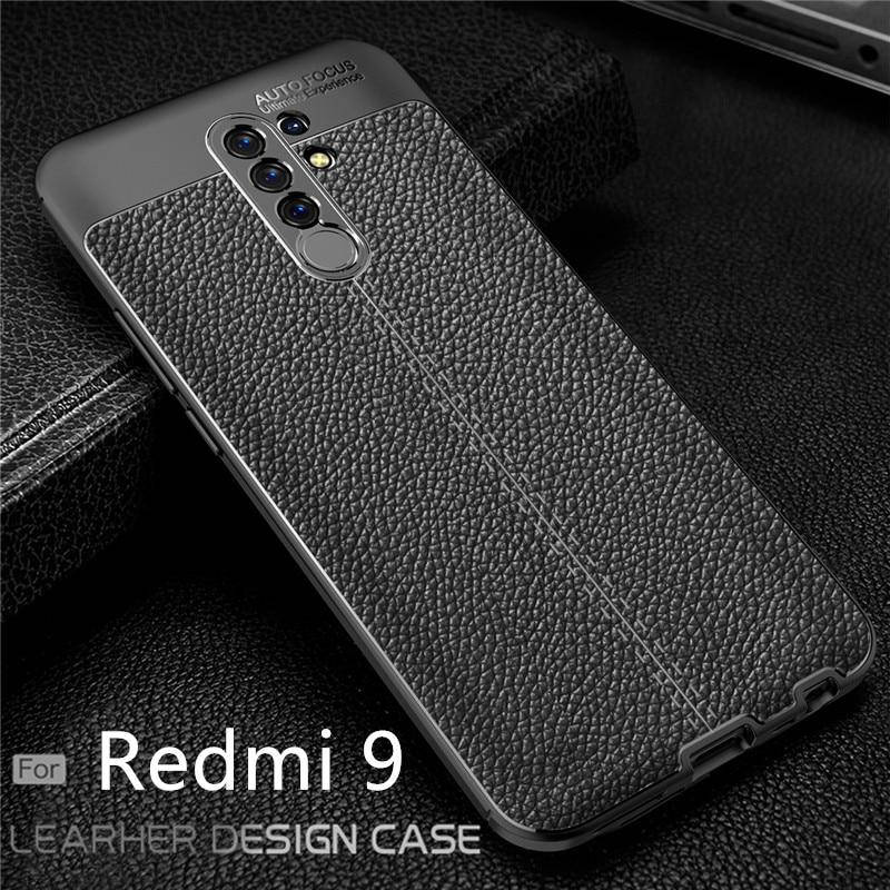

Защитный силиконовый чехол бампер для Xiaomi Redmi 9 черный