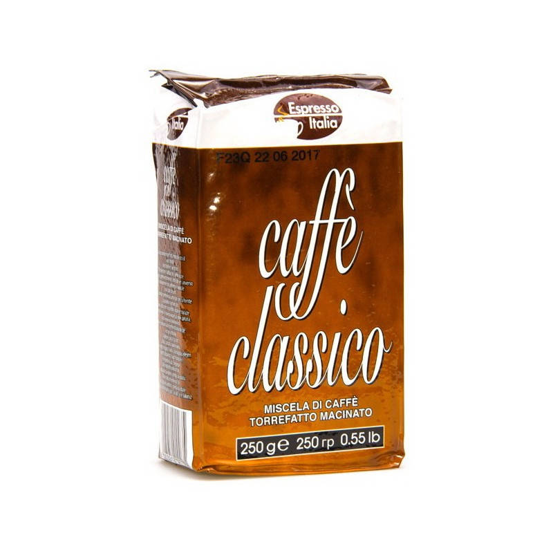 

Кофе в молотый темной обжарки из Италии Caffee Classico, 250г