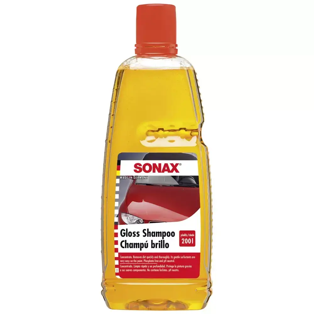 

Шампунь для мойки автомобиля с блеском (концентрат) 1 л SONAX Glanzshampoo Konzentrat (314300)