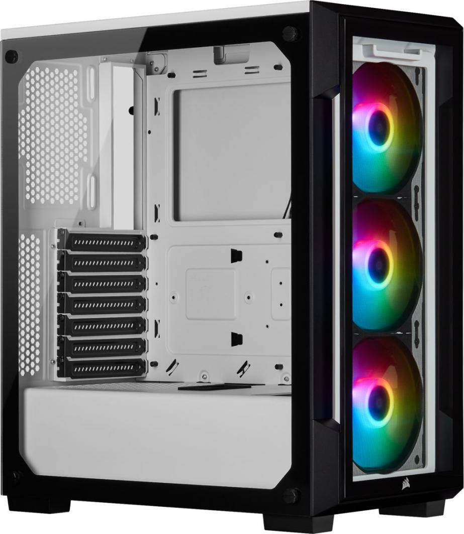 

Корпус Corsair iCUE 220T RGB White (CC-9011191-WW)