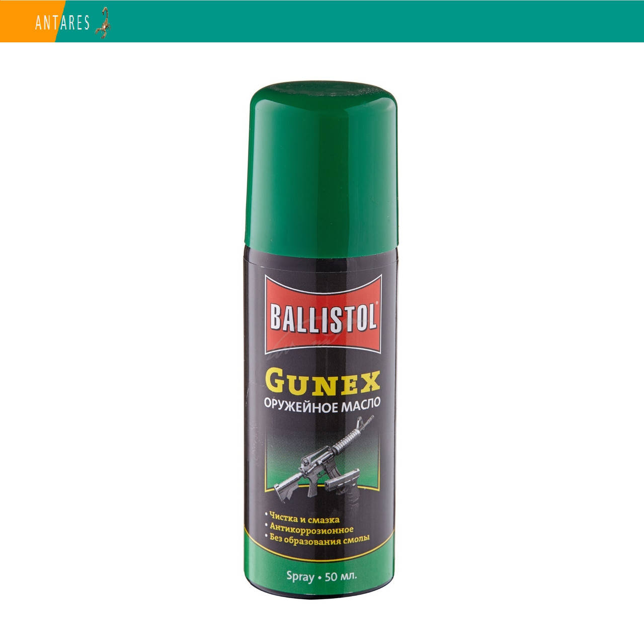 

Масло оружейное Ballistol Gunex-2000 антикоррозийное 50 мл спрей Баллистол (22150)