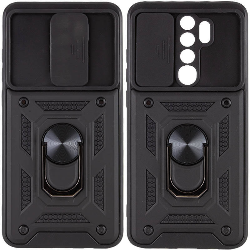 

Ударопрочный чехол Camshield Serge Ring for Magnet для Xiaomi Redmi 9, Черный