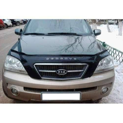 

Дефлектор капота мухобойка Киа Соренто 1 Kia Sorento I 02-09 ВТ