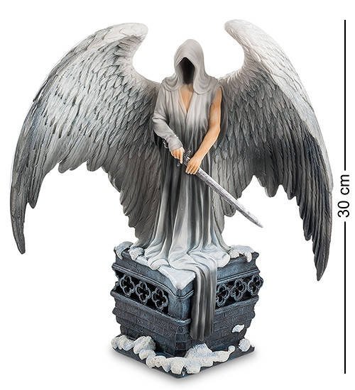 

Статуэтка Veronese Ангел хранитель 30 см 1904151, Серый