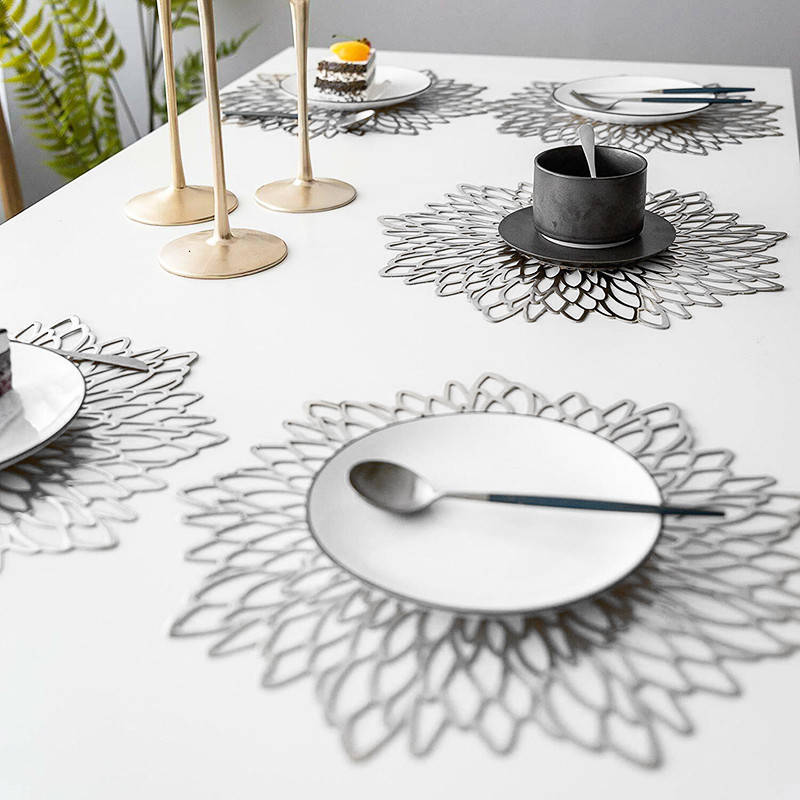

Сервировочные коврики под тарелку Time Textile Dahlia Silver (2 шт.) T154-2