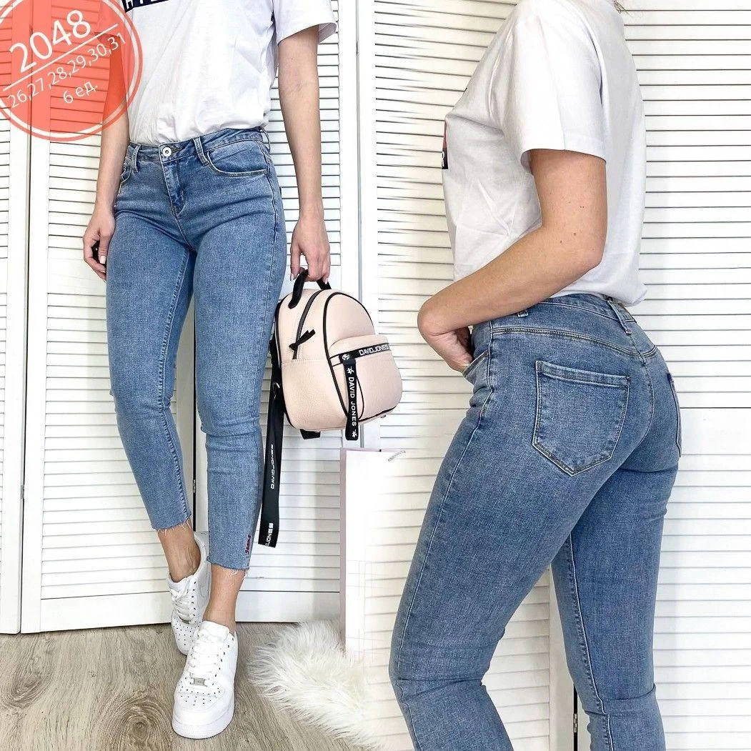 

Джинсы скини летние женские 29